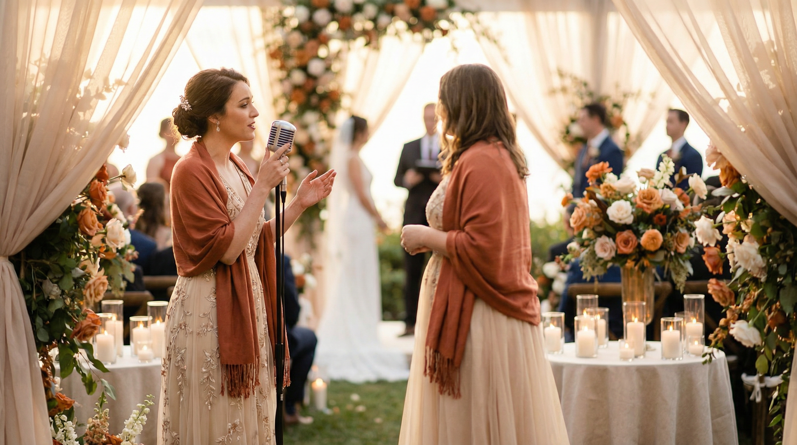 Sue Turner bei einem Auftritt